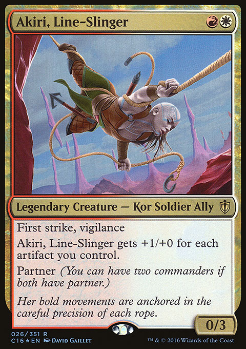 Akiri, Line-Slinger