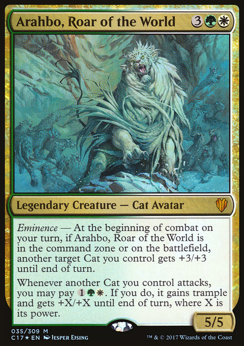 Arahbo, Roar of the World