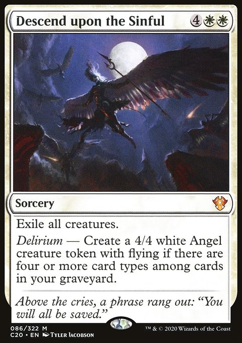 Descend upon the Sinful
