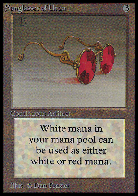 Sunglasses of Urza