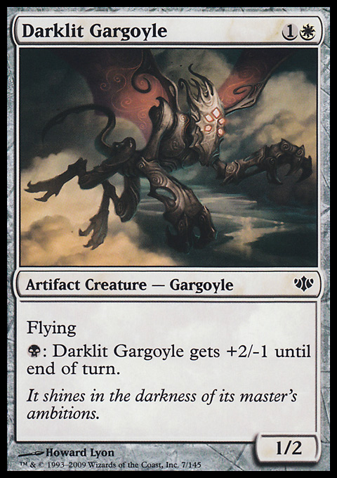 Darklit Gargoyle