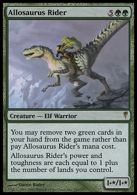 Allosaurus Rider