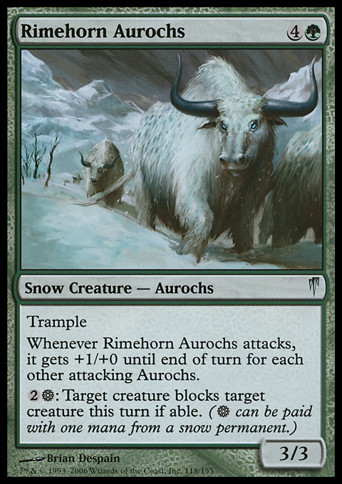 Rimehorn Aurochs