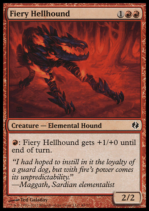 Fiery Hellhound