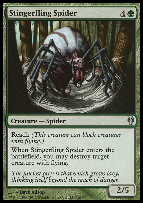 Stingerfling Spider