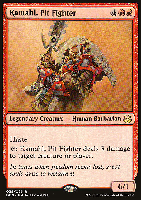 Kamahl, Pit Fighter