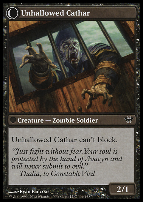 Unhallowed Cathar