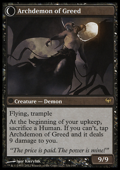 Archdemon of Greed