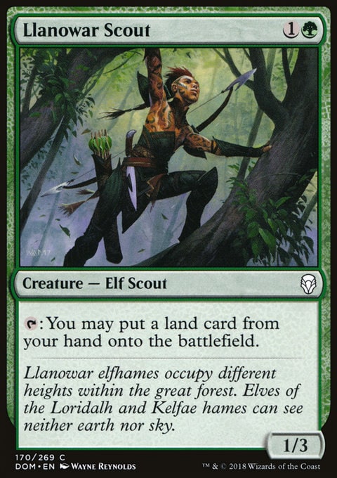 Llanowar Scout