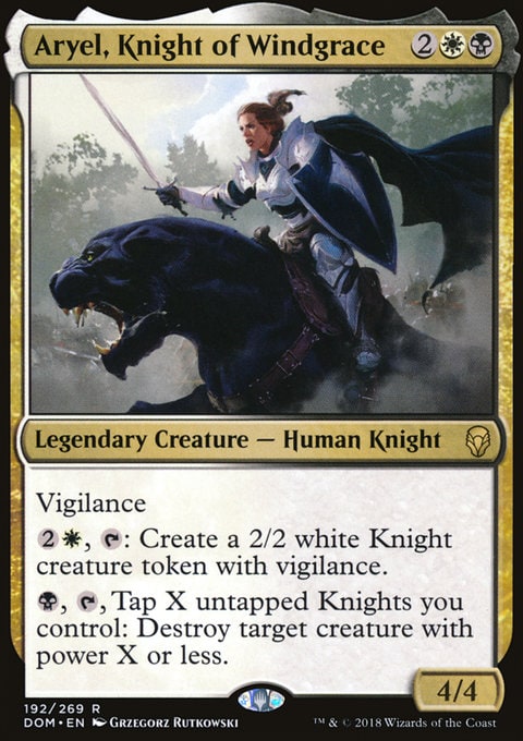 Aryel, Knight of Windgrace