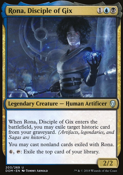 Rona, Disciple of Gix