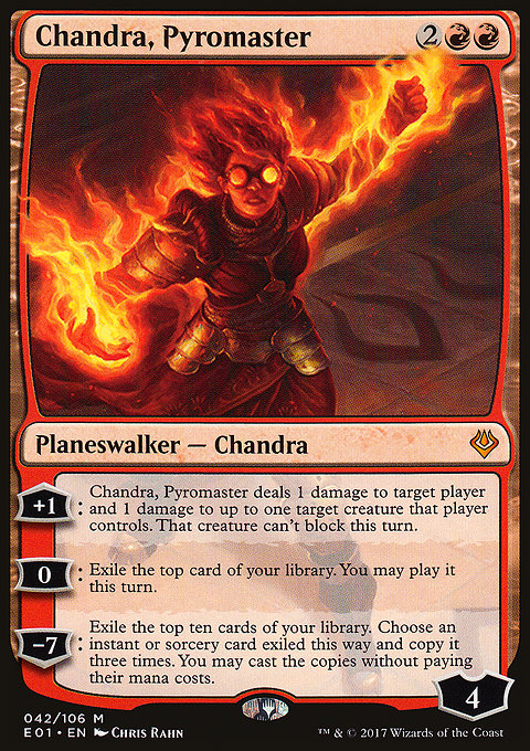 Chandra, Pyromaster