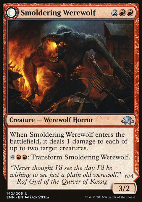 Smoldering Werewolf