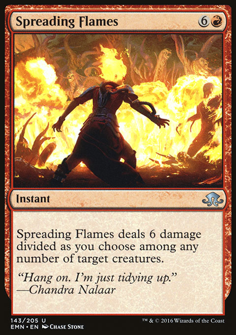 Spreading Flames