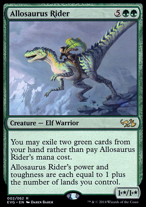 Allosaurus Rider