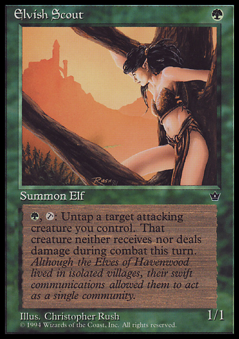 Elvish Scout