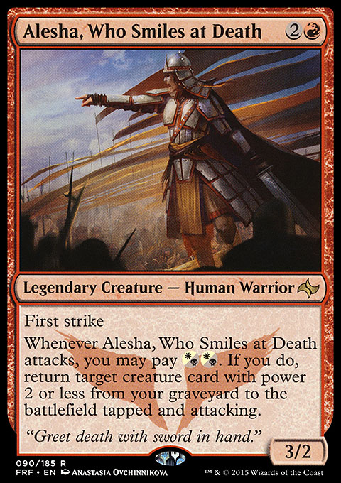 Alesha, Who Smiles at Death