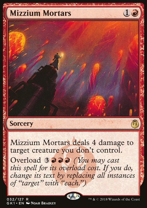 Mizzium Mortars