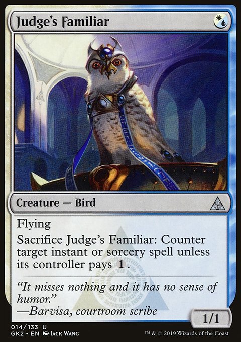 Judge's Familiar