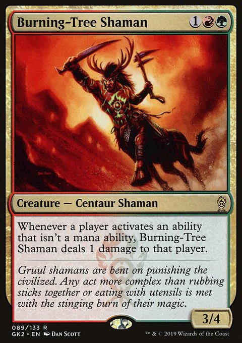 Burning-Tree Shaman