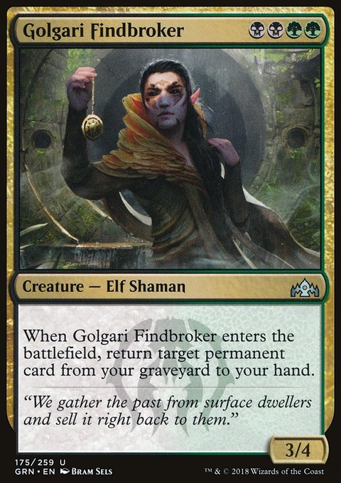 Golgari Findbroker