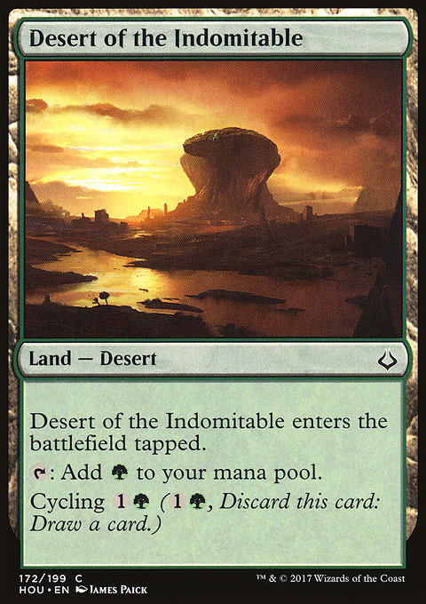 Desert of the Indomitable