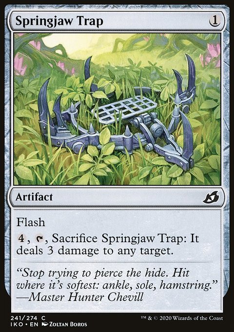 Springjaw Trap