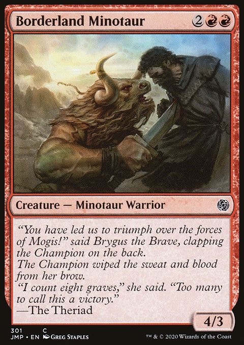 Borderland Minotaur