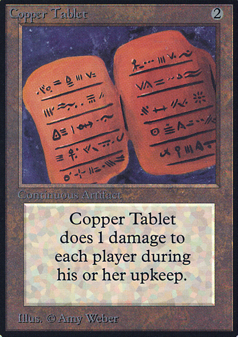 Copper Tablet