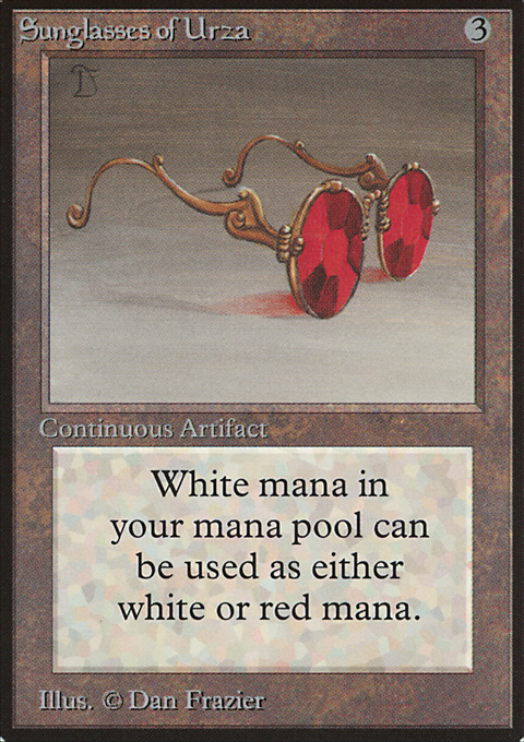 Sunglasses of Urza