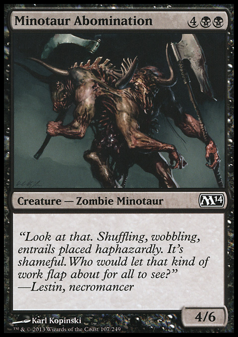 Minotaur Abomination