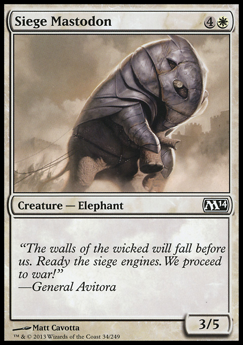 Siege Mastodon