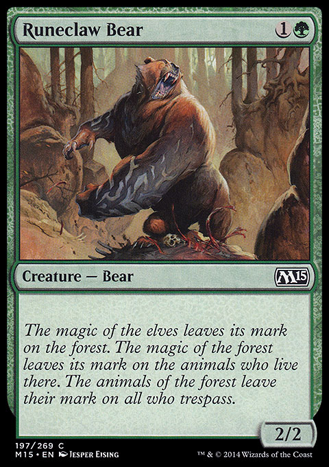 Runeclaw Bear