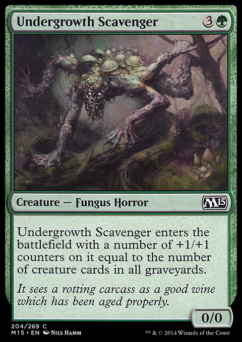 Undergrowth Scavenger