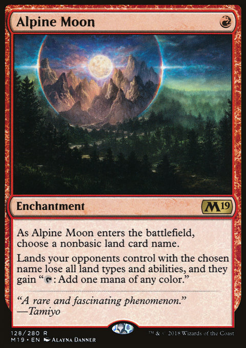 Alpine Moon