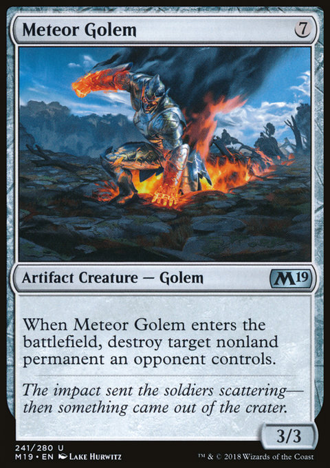 Meteor Golem