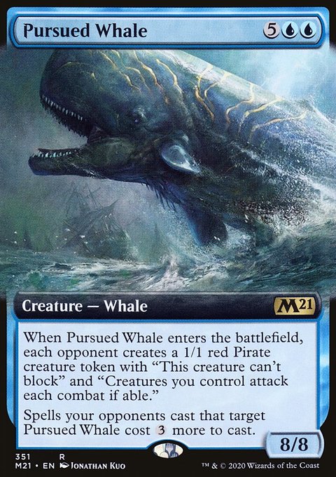 Pursued Whale