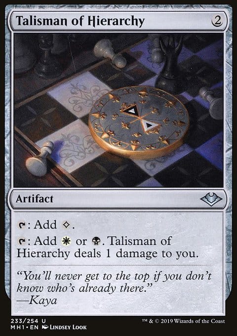 Talisman of Hierarchy