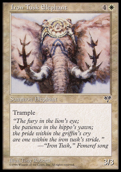 Iron Tusk Elephant