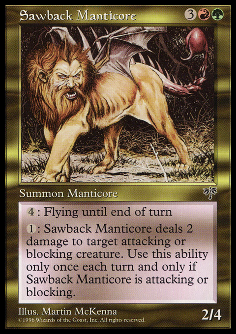 Sawback Manticore