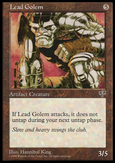 Lead Golem