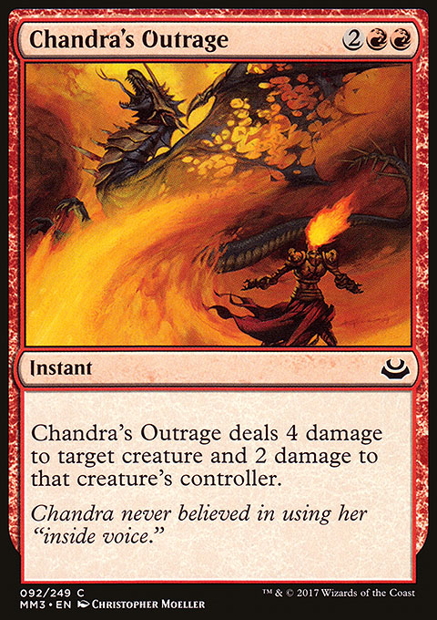 Chandra's Outrage