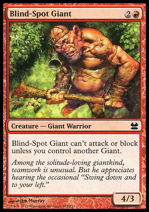 Blind-Spot Giant