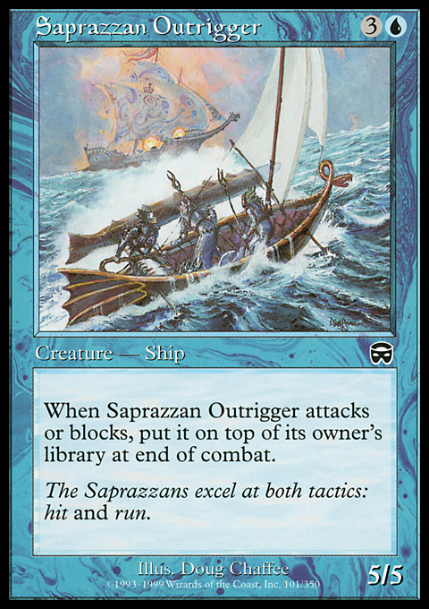 Saprazzan Outrigger