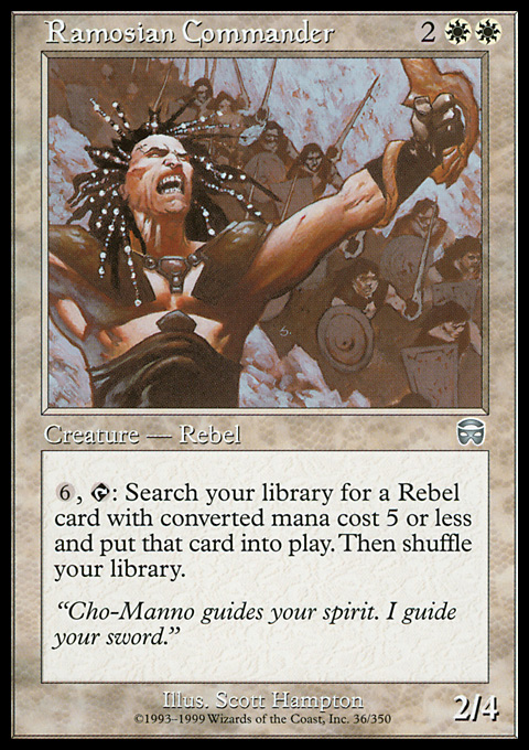 Ramosian Commander
