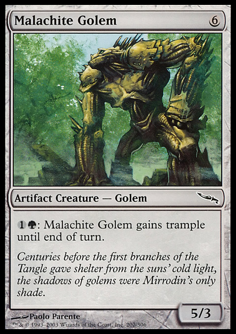 Malachite Golem