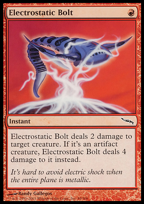 Electrostatic Bolt