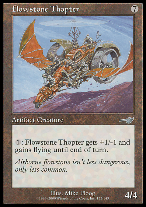 Flowstone Thopter