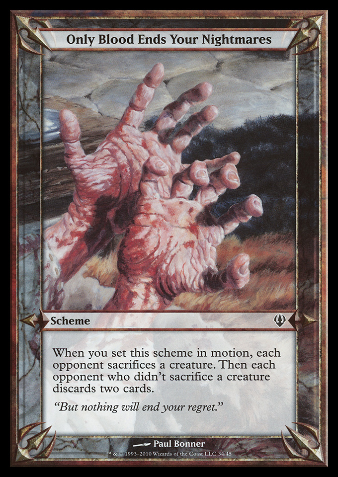 Only Blood Ends Your Nightmares