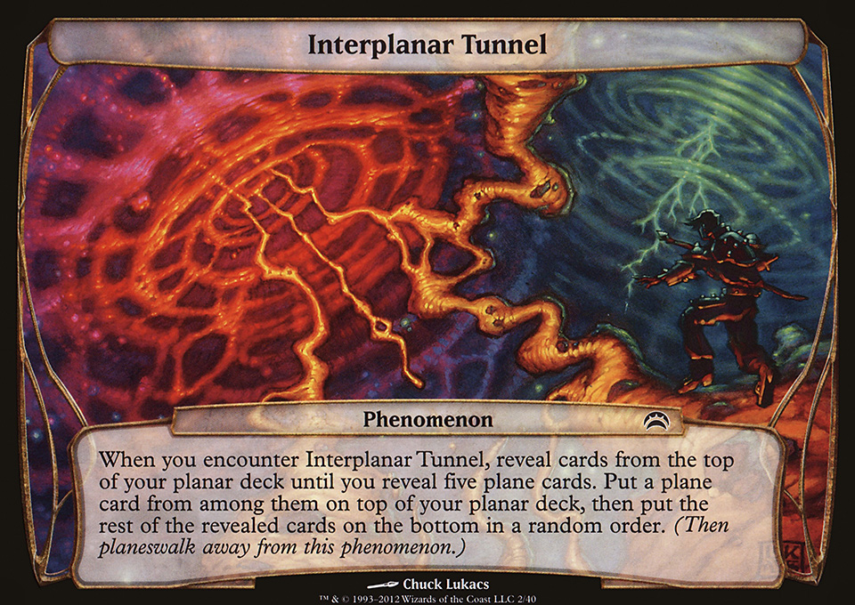 Interplanar Tunnel